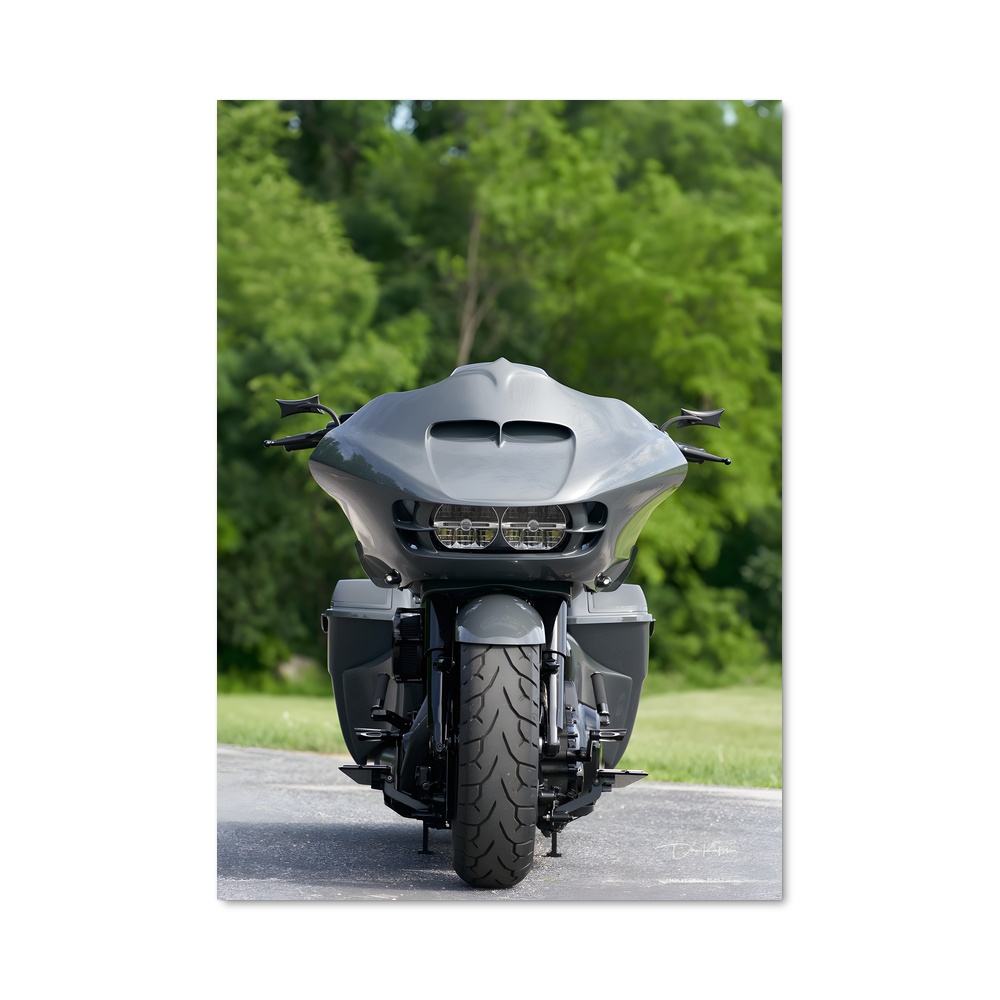 Poster Street glide captivant